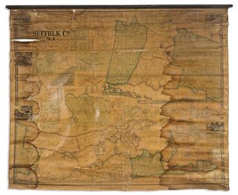 (LONG ISLAND.) J. Chace, Jr.; and Robert Pearsall Smith. Map of Suffolk Co., L.I. New York.